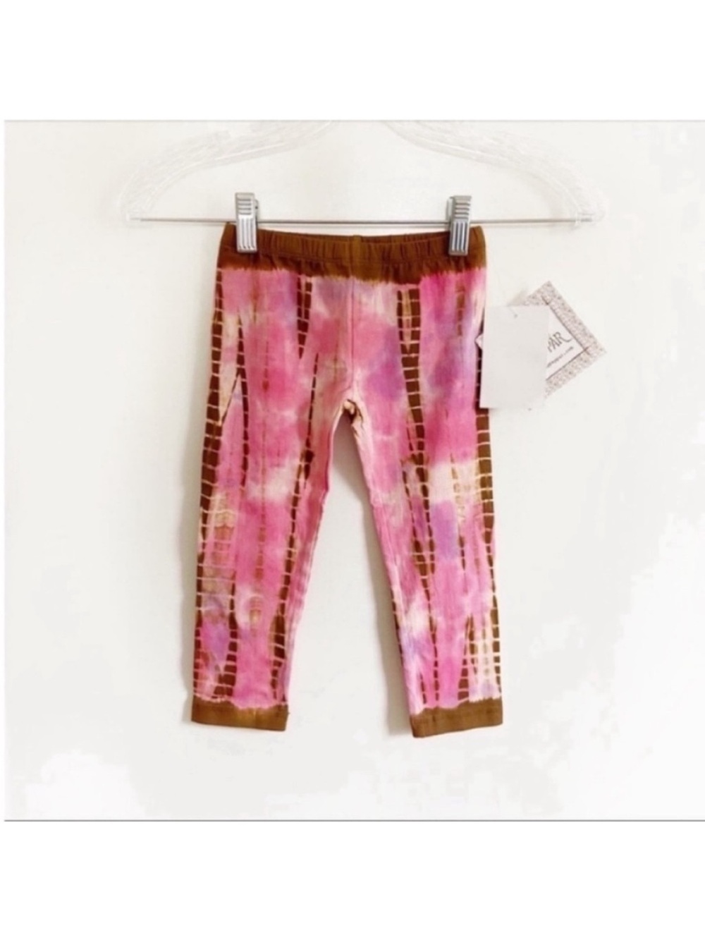 C-Jak & Peppar Dazed and Confused leggings pink voltage tie dye
